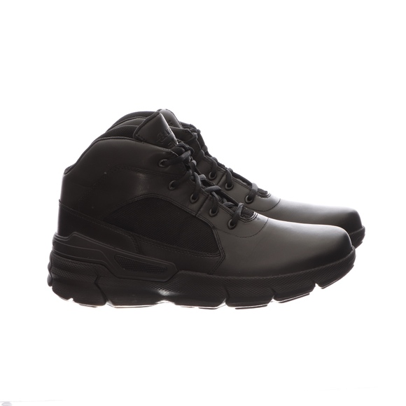 Bates Black Leather Charge Tactical Boots Mens 12 - Picture 3 of 6